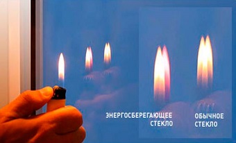 как проверить теплосберегающее стекло?