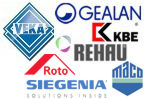 Окна Veka KBE Rehau Gealan Slidors Roto Siegenia Maco